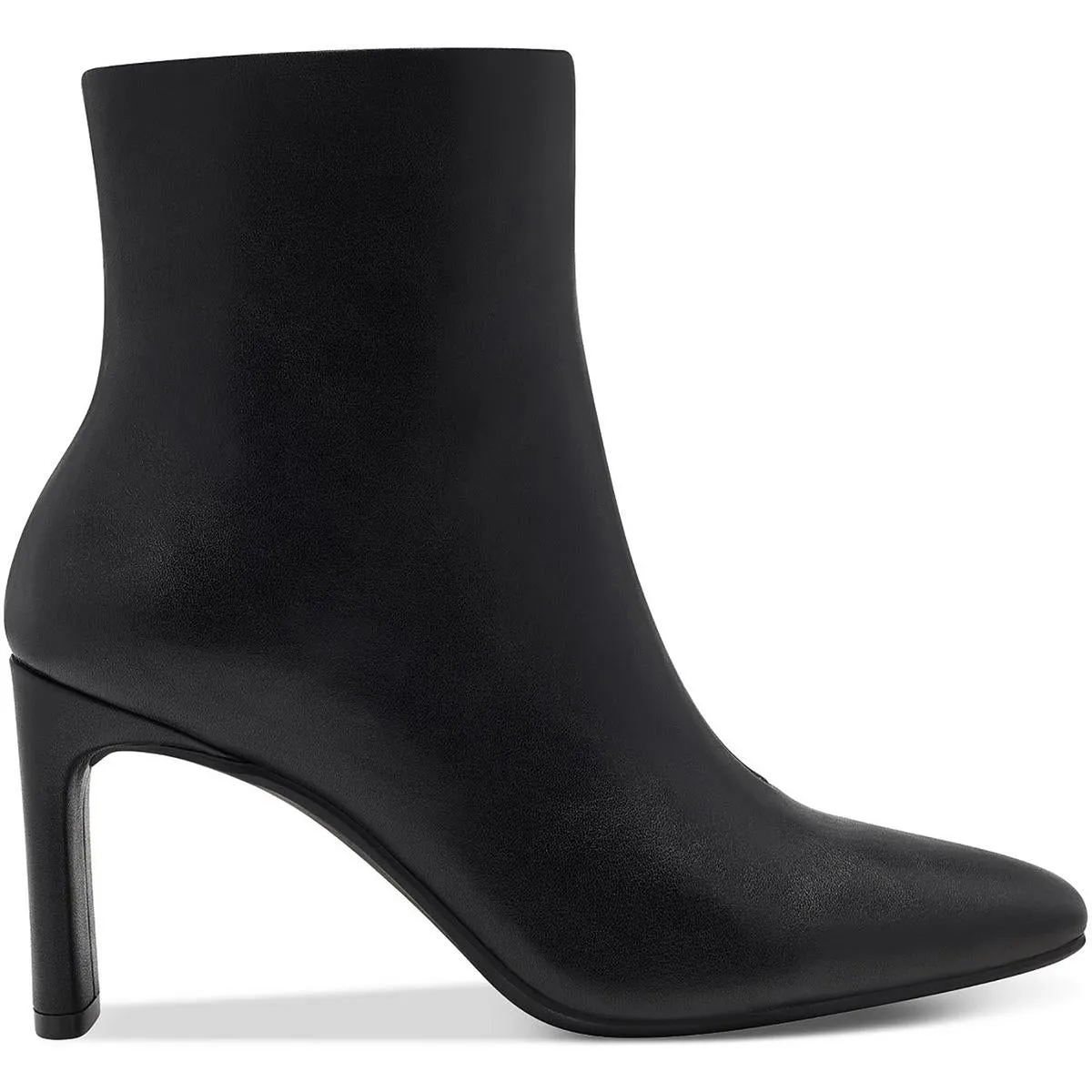 Alfani Womens Terrie Zipper Block Heel Ankle Boots