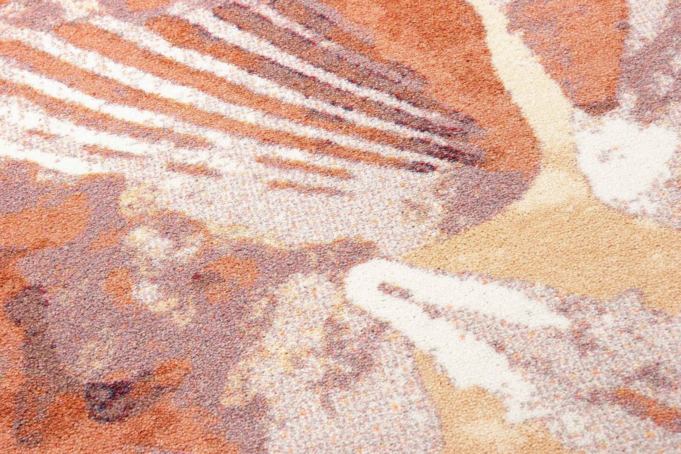 Coral Shells Coastal Rugs