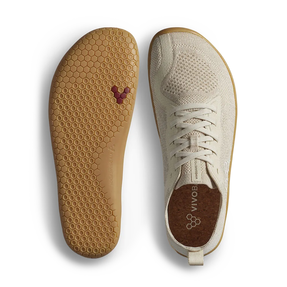 [PRE-ORDER] Vivobarefoot Primus Lite Knit Natural Mens Coconut (ETA. LATE MARCH)