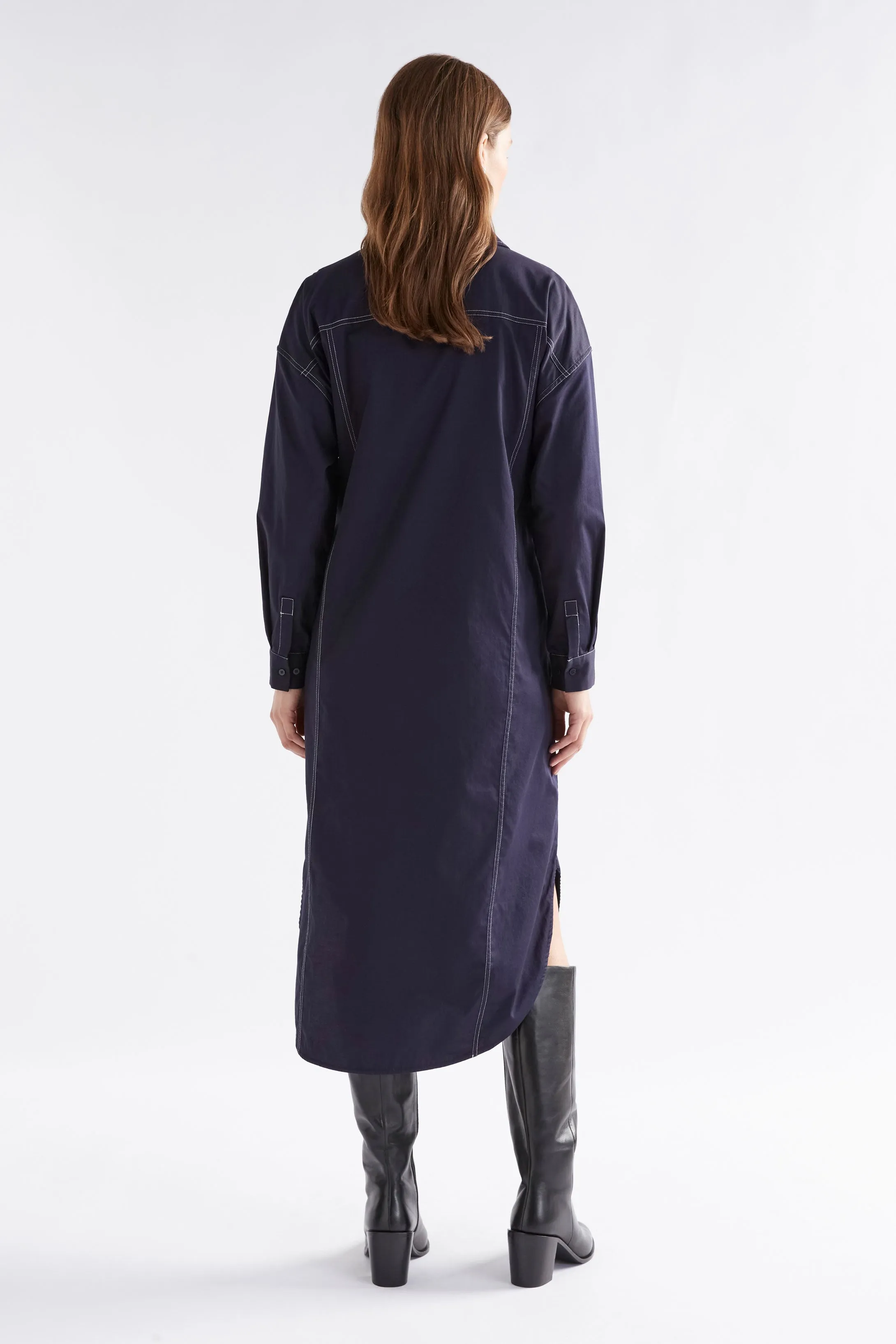 Rodan Stitch Shirt Dress