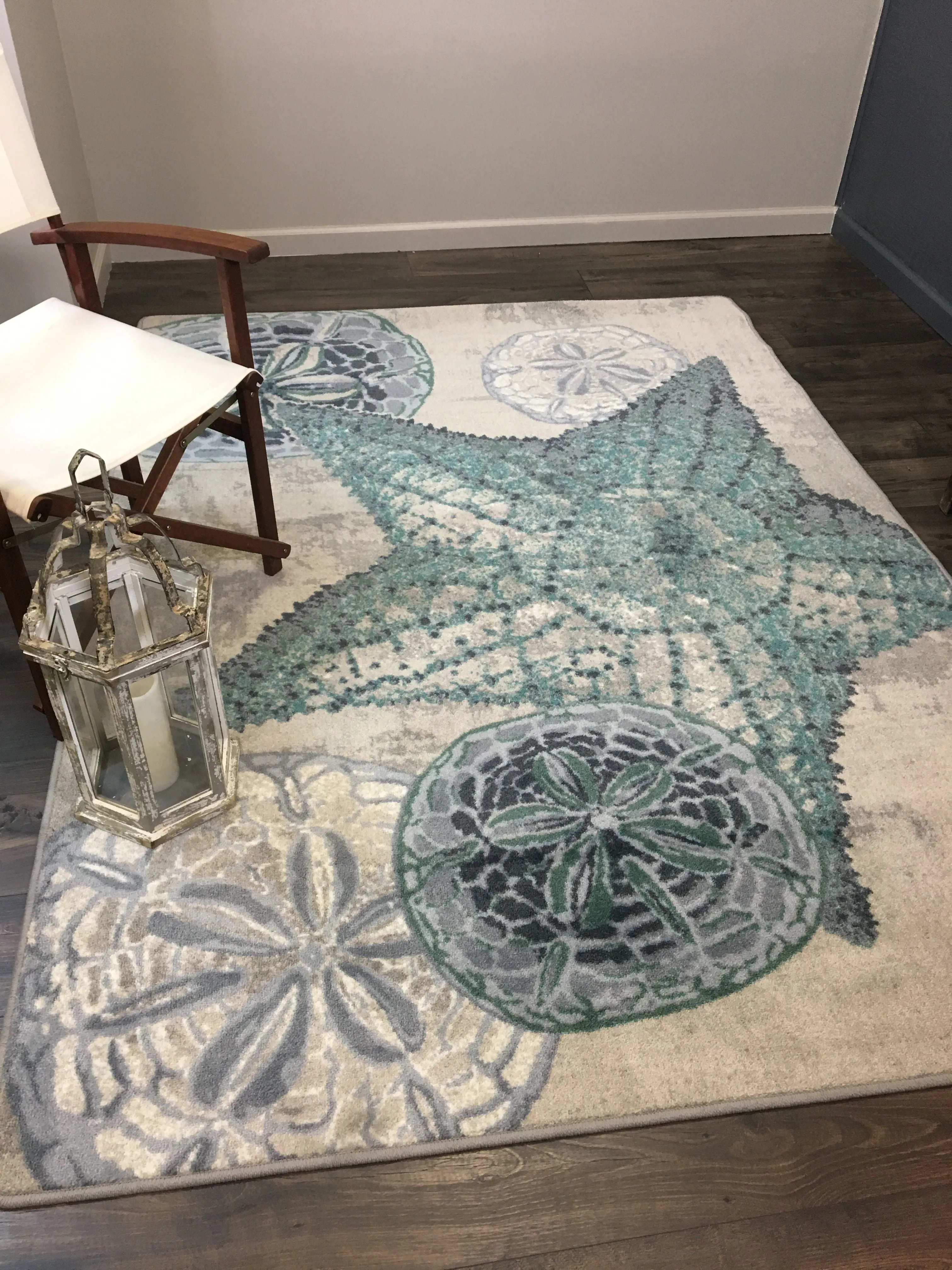 Shore Thing Ocean Blue Rug