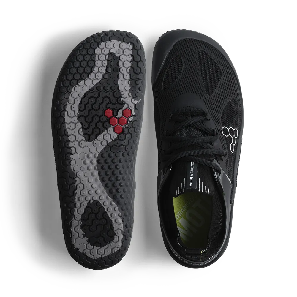 Vivobarefoot Motus Strength Obsidian/Grey Mens